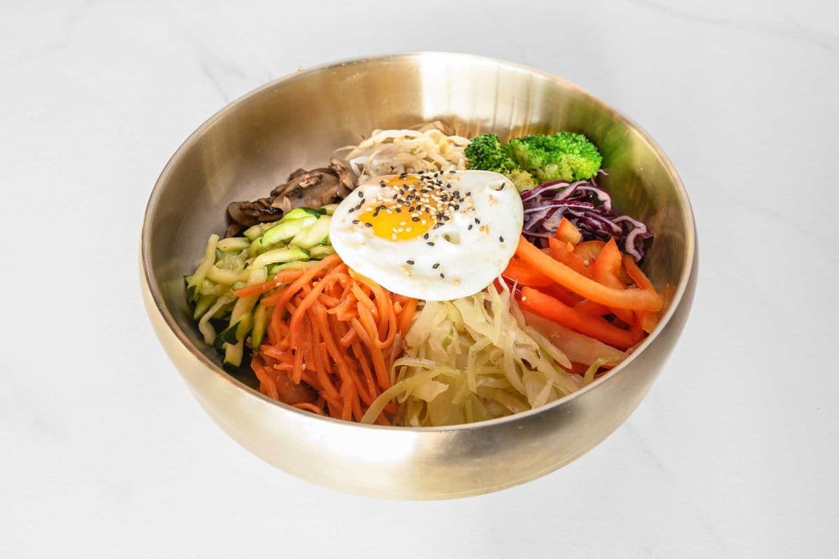 Boeuf grille bibimbap / Grilled Beef Bibimbap