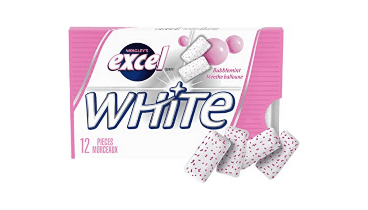Excel White - Menthe Balloune / Bubblemint