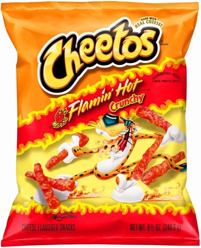 Cheetos Croquant Enflamme 285g/ Cheetos Crunchy Flamin' Hot 235g