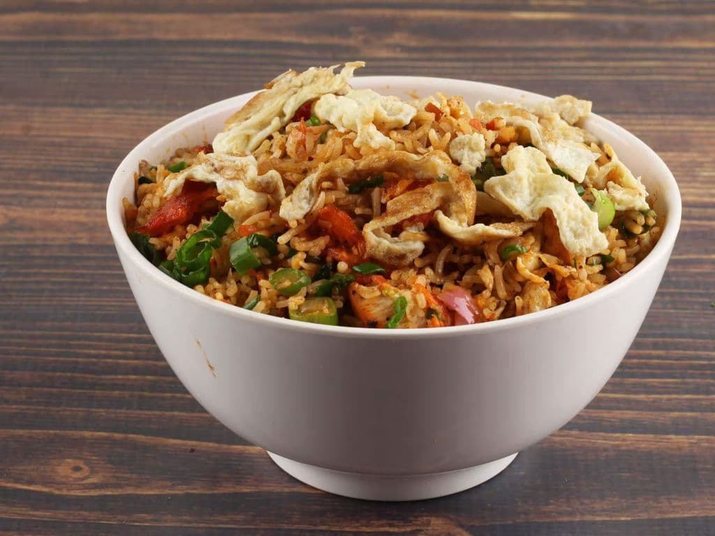 Egg Hakka Fried Rice