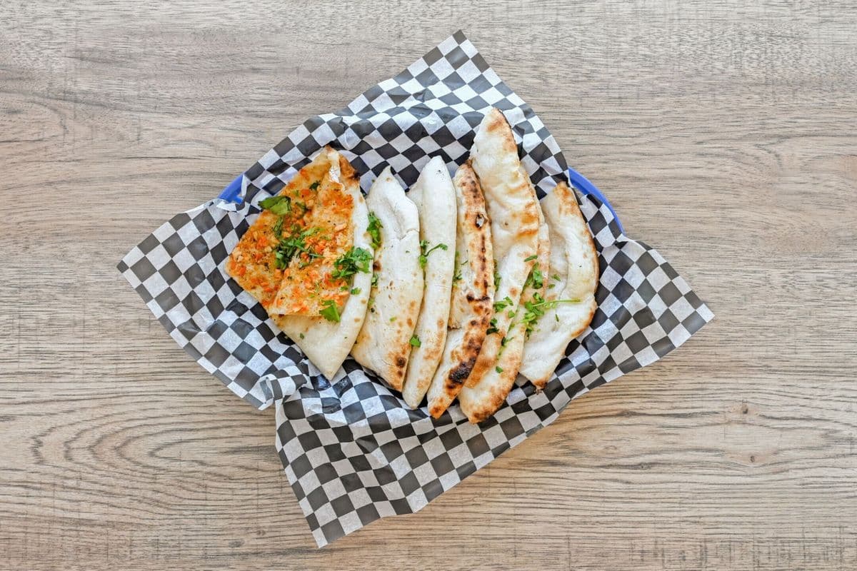 Golden Chicken Naan
