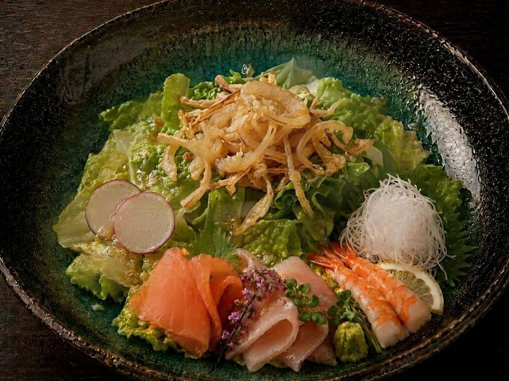 Fresh Sashimi Salad