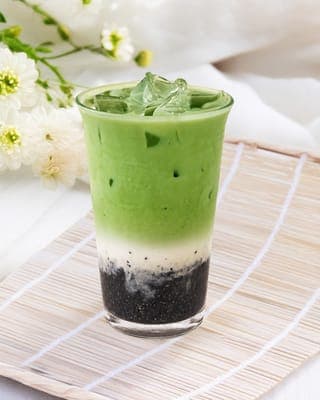 Ice Matcha Sesame 16oz