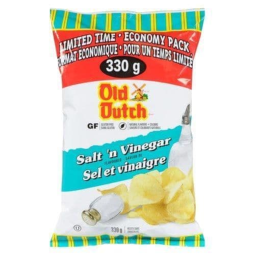 Old Dutch Salt & Vinegar Chips 180g