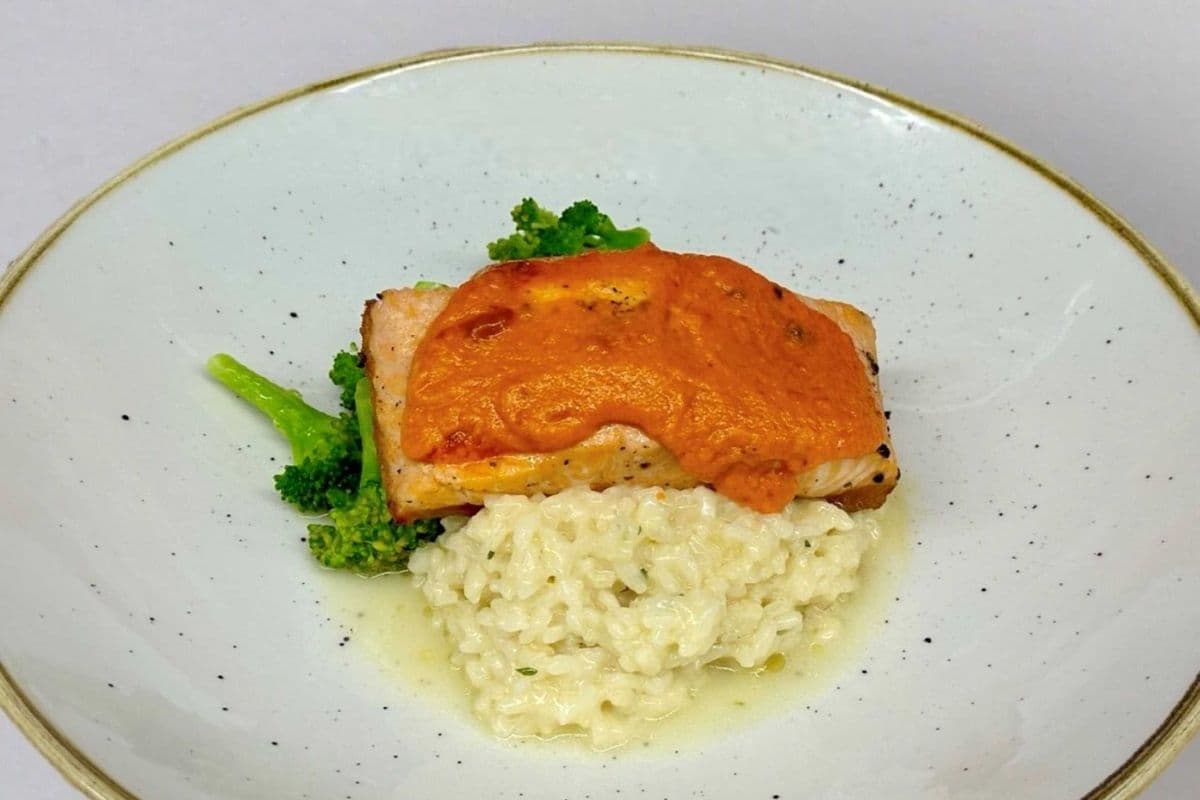 Wood Oven Roasted Salmon
