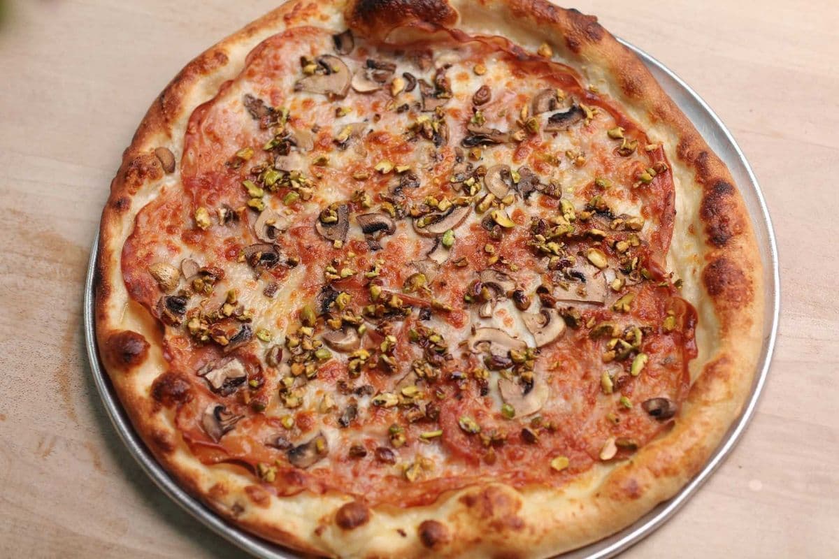6. Medium Pistachio Pizza