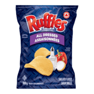 Ruffles All Dressed Chips (1 Bag x 200g)