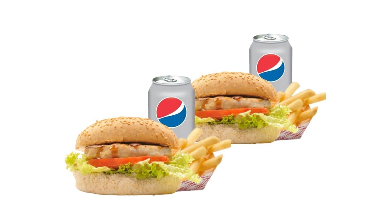 2 TDF Chicken Burger Meals