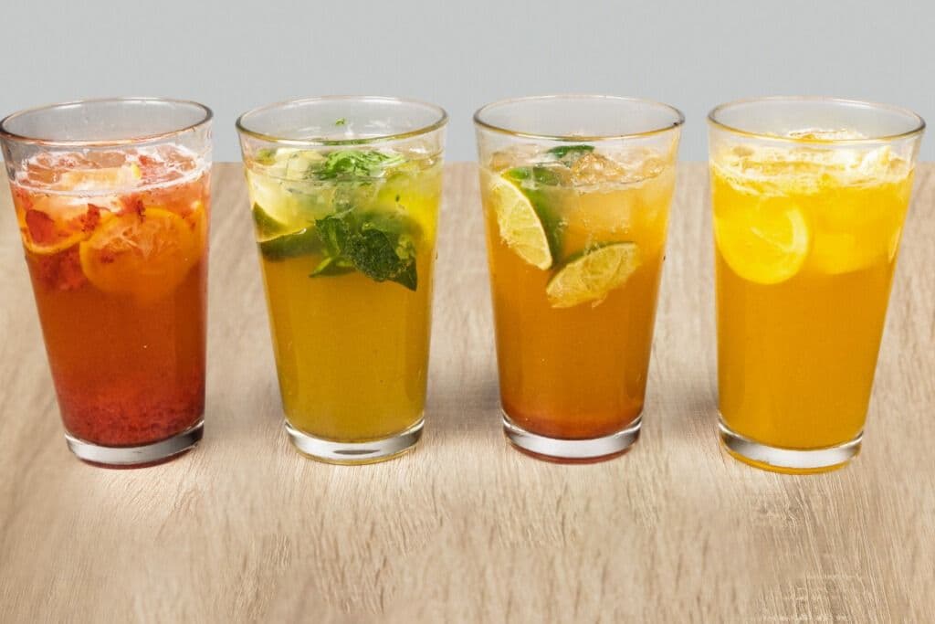 ICED GREEN TEAS