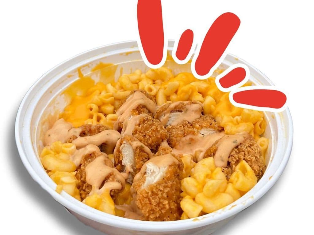 Mac and cheese loaded