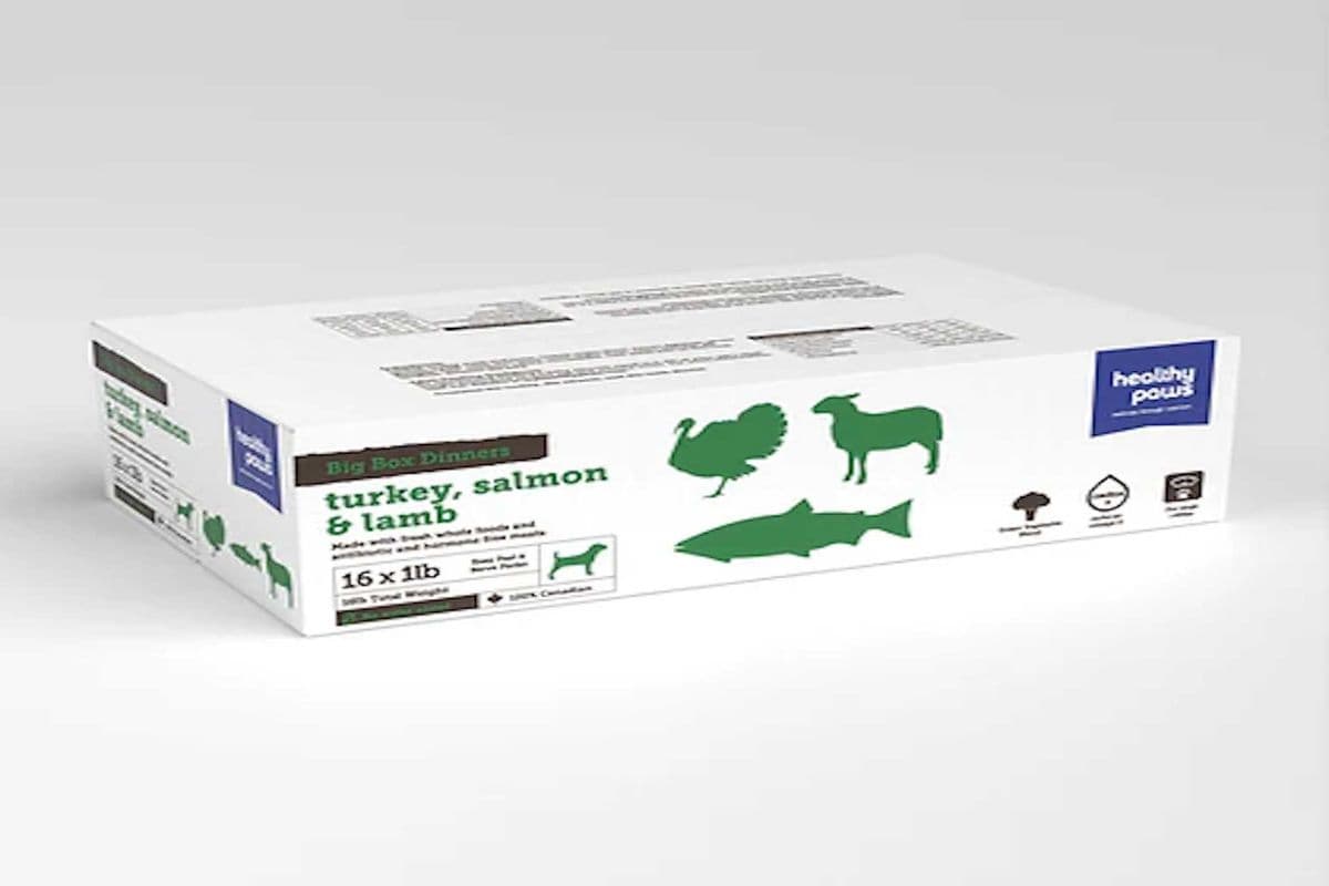Healthy Paws Big Box Dinner Variety Dog (16 x 1LB)
