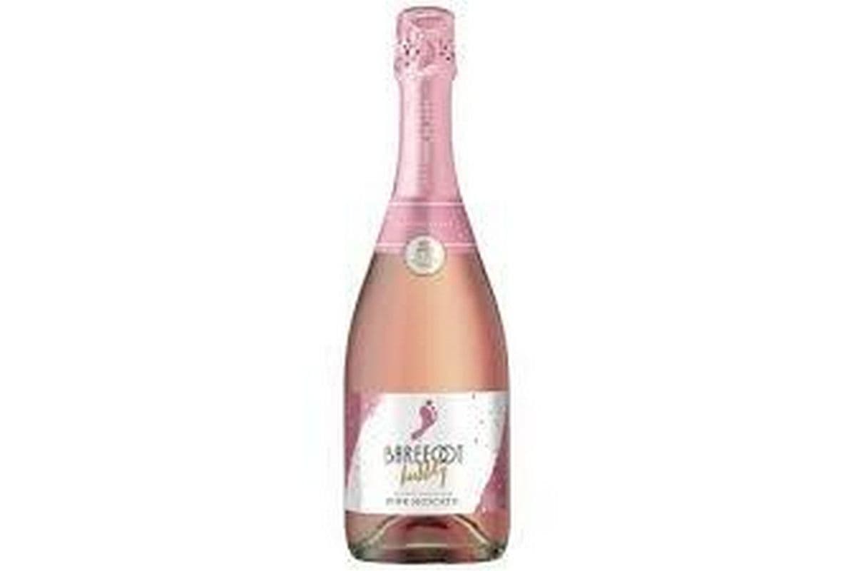 BAREFOOT BUBBLY PINK MOSCATO 750ML (750ML)