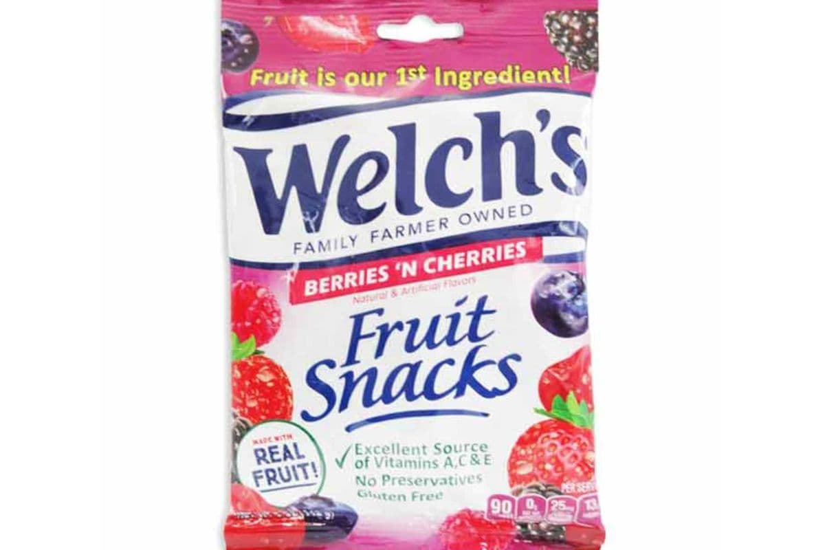 Welch's Fruit Snacks Berries And Cherries (140 g)