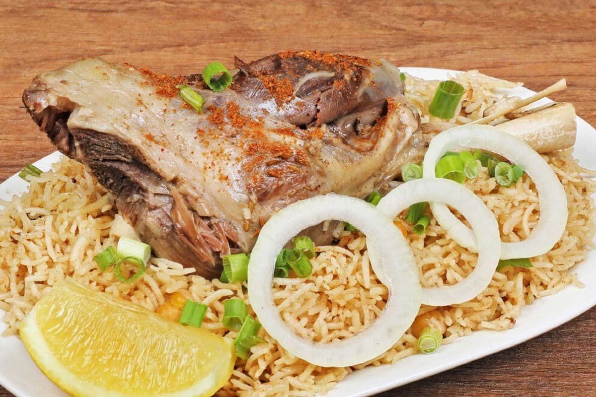 Lamb Shank Pulao