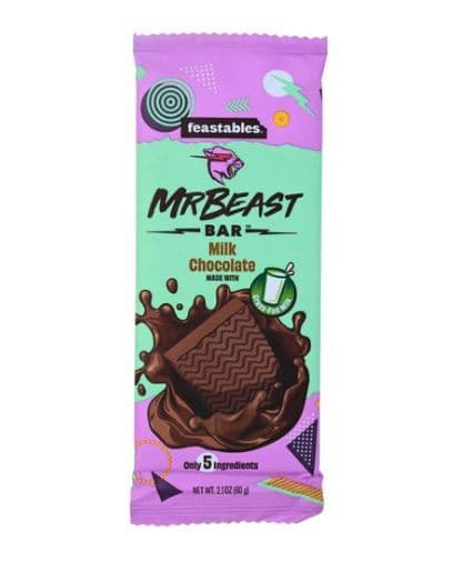 Mr Beast Feastable Milk Chocolate 60g
