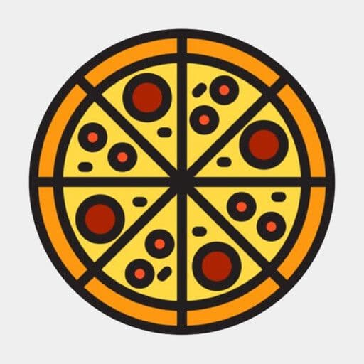 10" Veggie lover pizza
