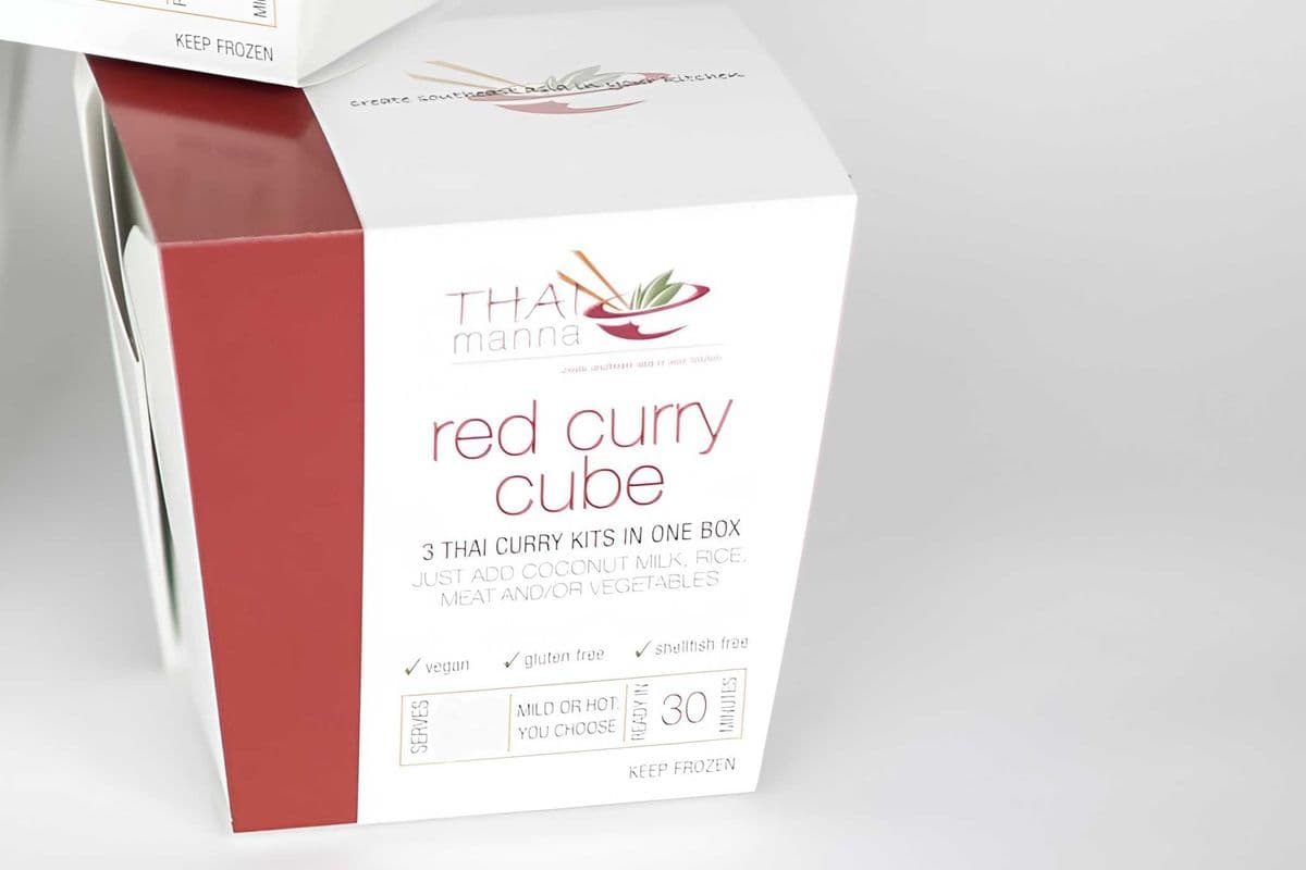 Small Red Thai Curry Cube (Serves 2-3 for 3 nights)