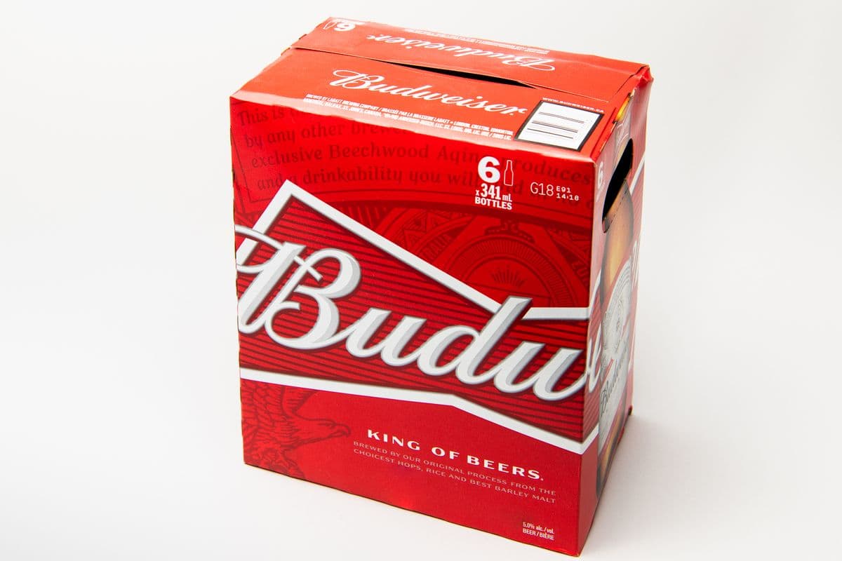 Budweiser (6 Pack) (1 x 355ml)