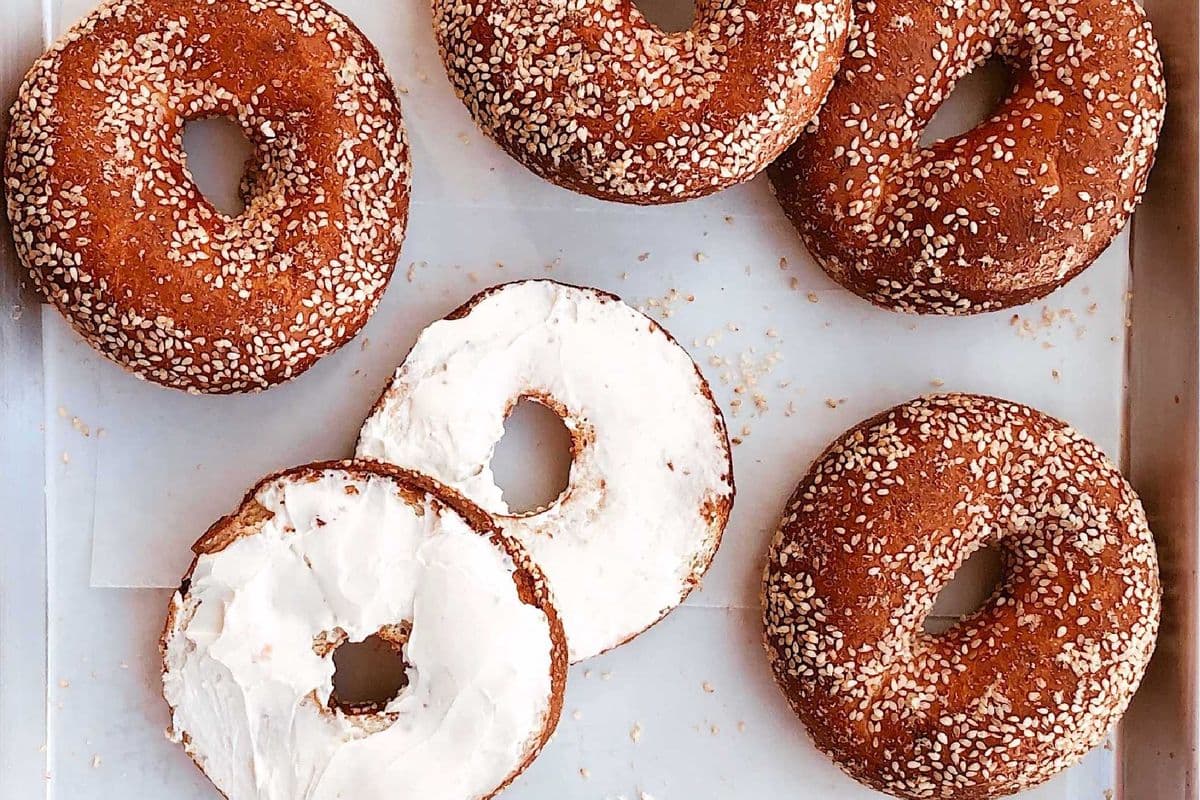 Bagel fromage à la crème / Cream Cheese Bagel