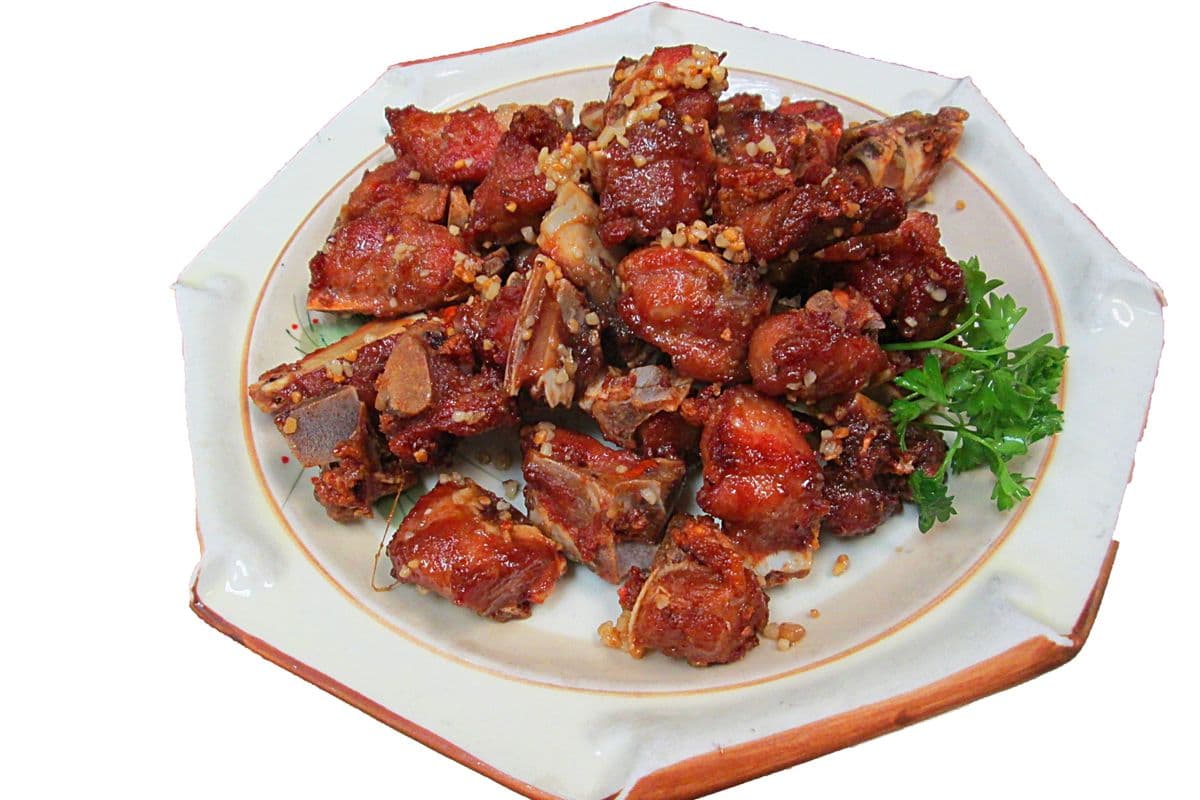 162. Deep-Fried Garlic Spare Ribs 蒜香骨