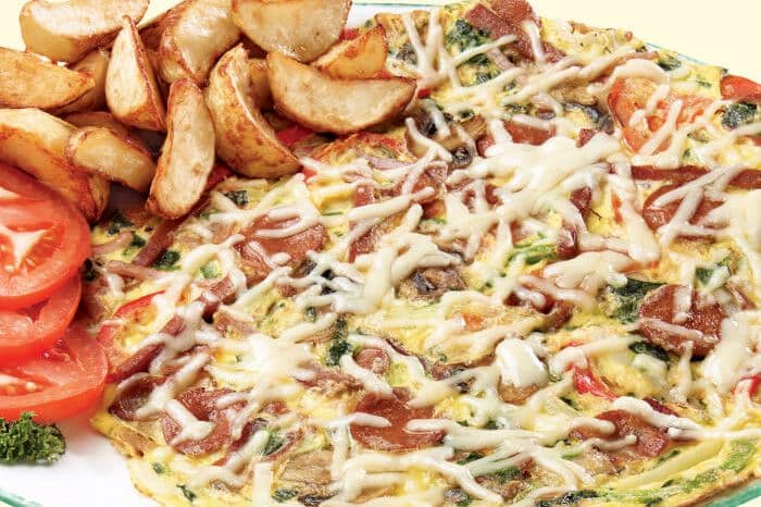 10 star omelette (1150 Cals.)