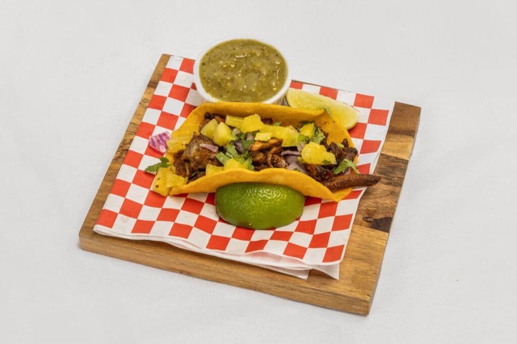 Pastor Tacos Marinated and Grilled Pork