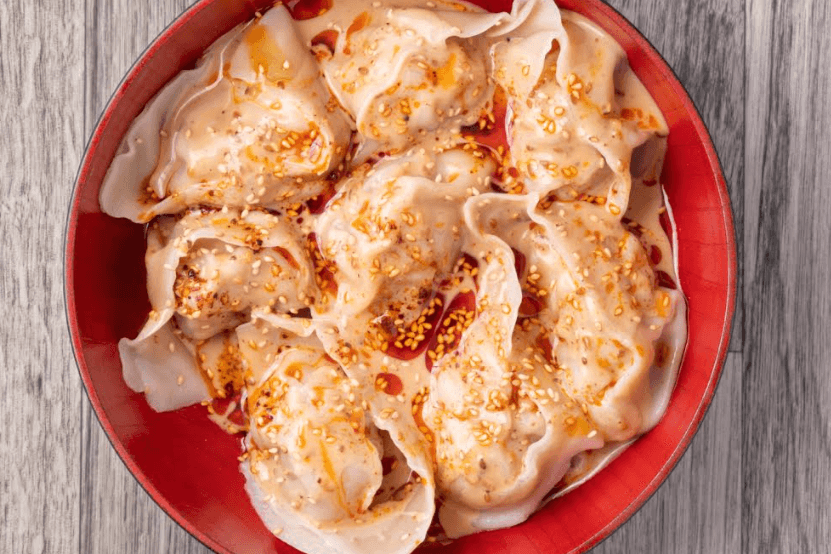 Wonton sauce sesame / Sesame Sauce Wonton / 麻酱拌馄饨