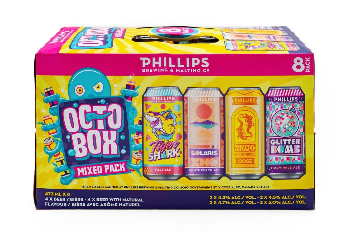PHILLIPS OCTO BOX (1 x 8x473mL)