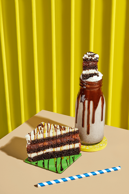 STK BLK FOREST SHAKE CAKE