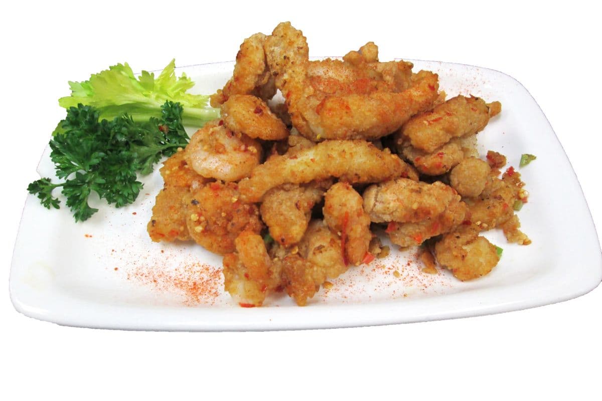 94. Deep-Fried Mixed Seafood with Spicy Salt 椒鹽三鮮