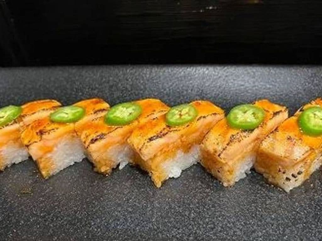 Aburi Spicy Tuna Battera