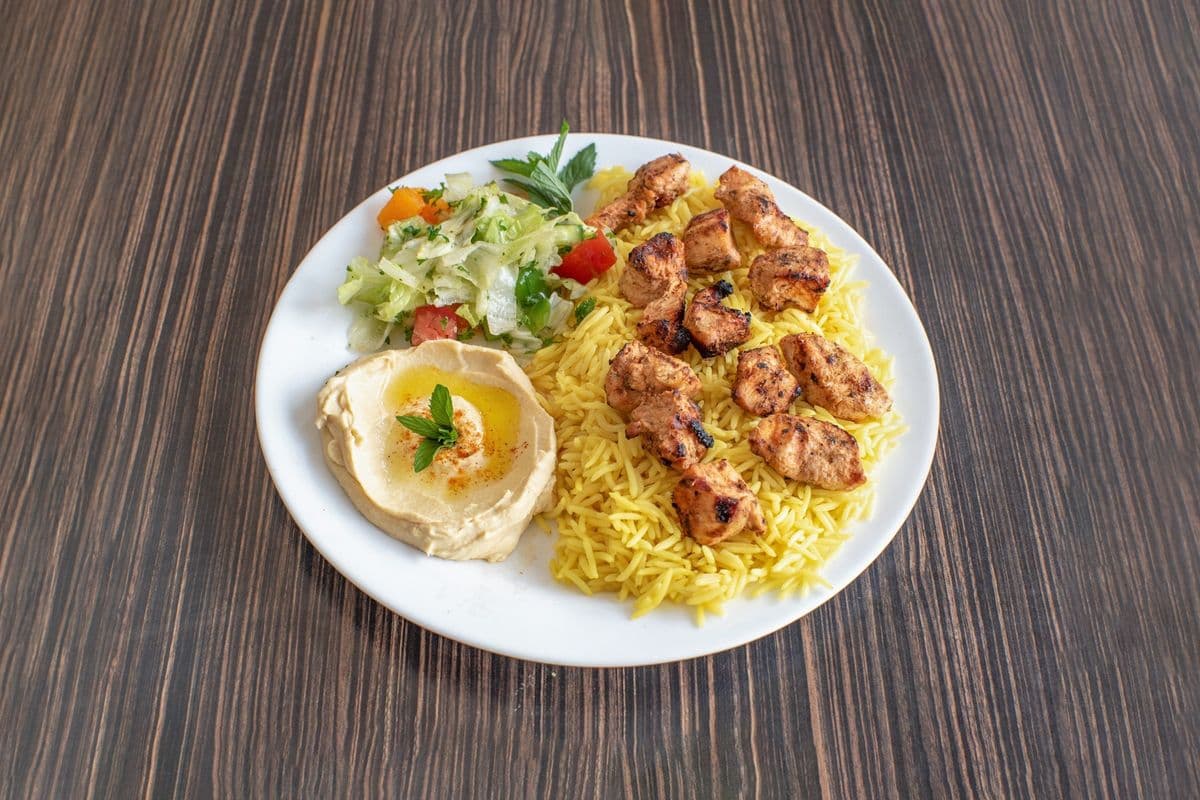 Shish Tawook Platter