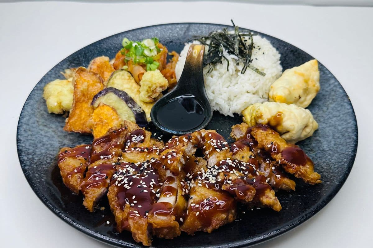 C12. Teriyaki Chicken Bento Box