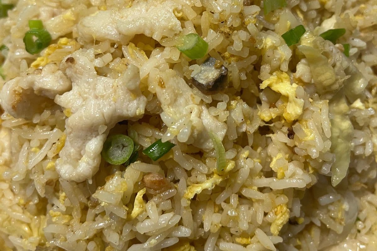 Salted Fish and Chicken Fried Rice咸鱼鸡粒炒饭