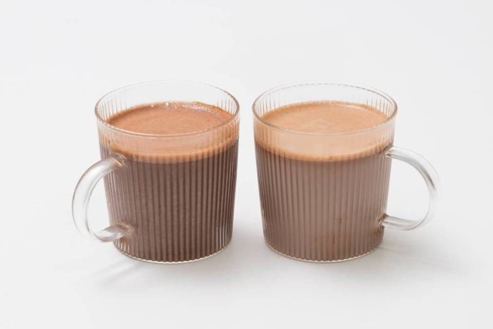 Chocolat chaud au chocolat noir / Hot Dark Chocolate