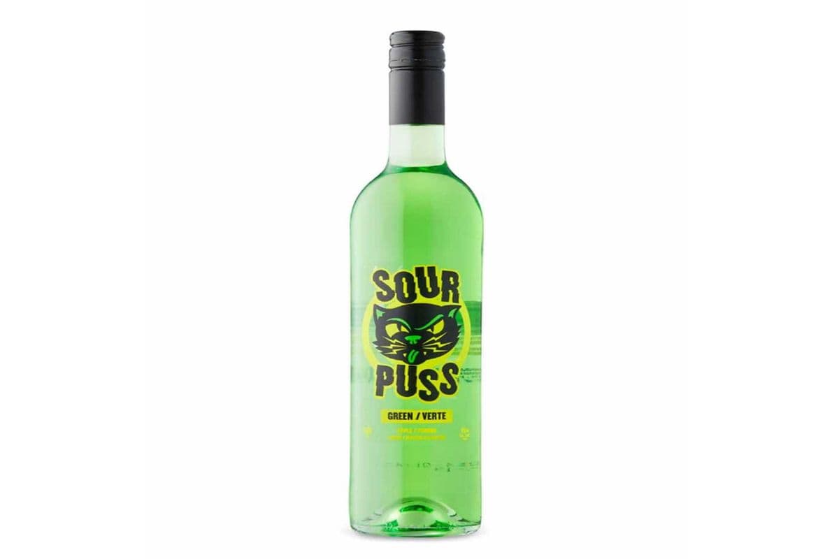 SOUR PUSS GREEN APPLE (1 x 750 ML)