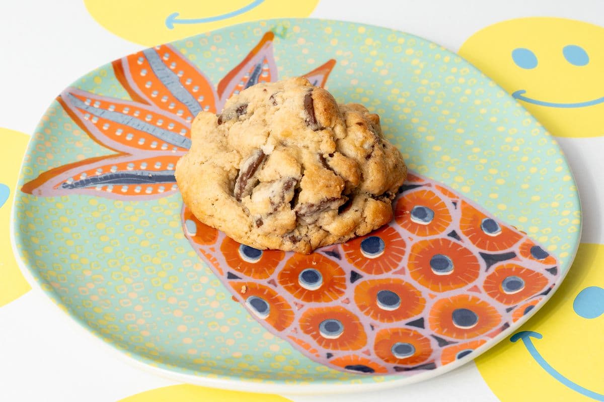 Pizza biscuit aux morceaux de chocolate / Chocolate Chunk Cookie Pizza