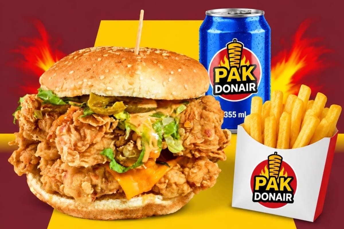 Chicken Stacker Burger Meals