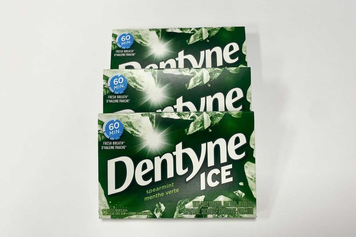 Dentyne Ice Spearmint (33.6g) (5 Cal)