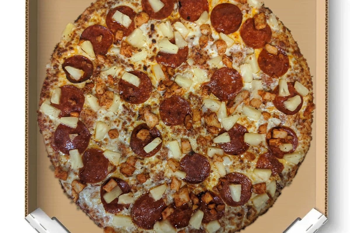 Small Tropical Tandoori Pizza