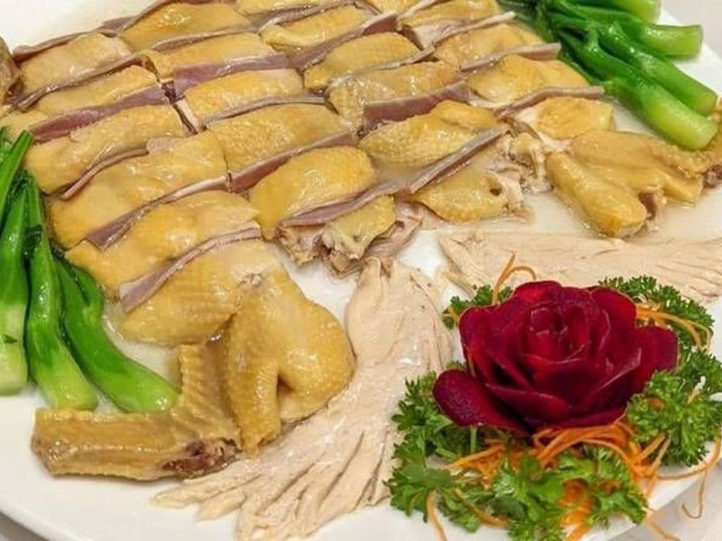 Steamed Chicken & Ham (Half) G6