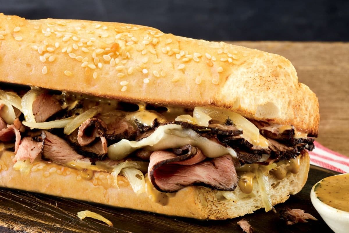 12" Large Peppercorn Steak Sub
