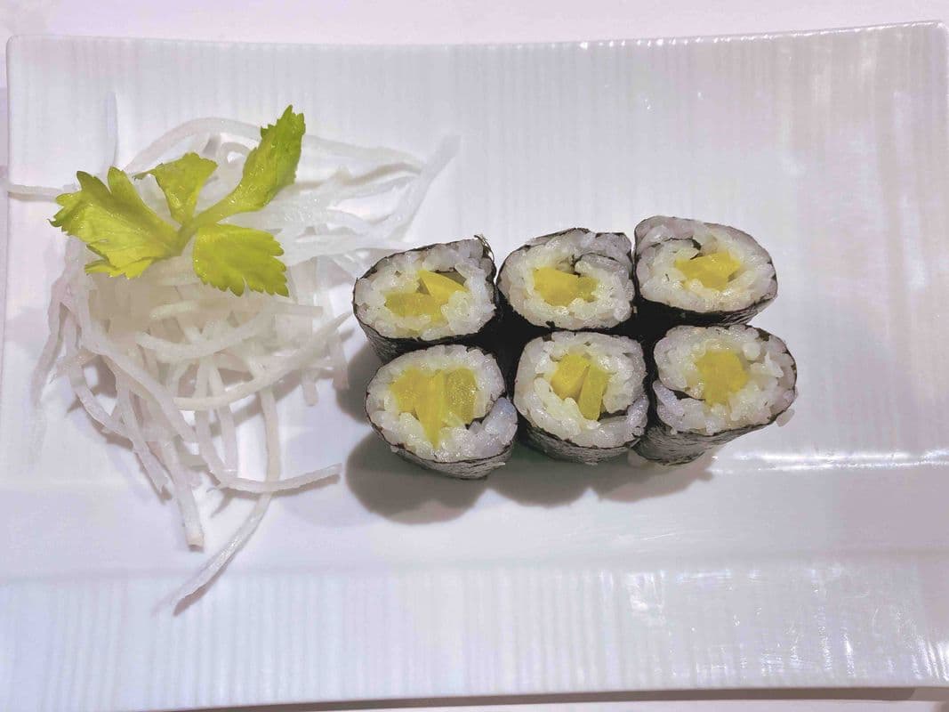 Pickle Radish Roll R34 Rouleau De Radis Mariné