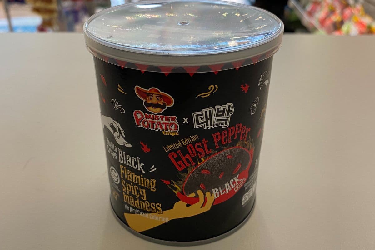 Mister Potato crips Ghost pepper Limited edition (45g)