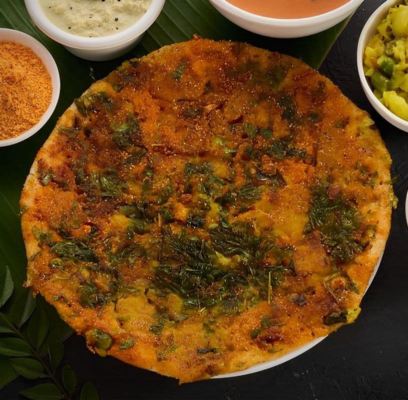 Chicken Pizza Uthappam