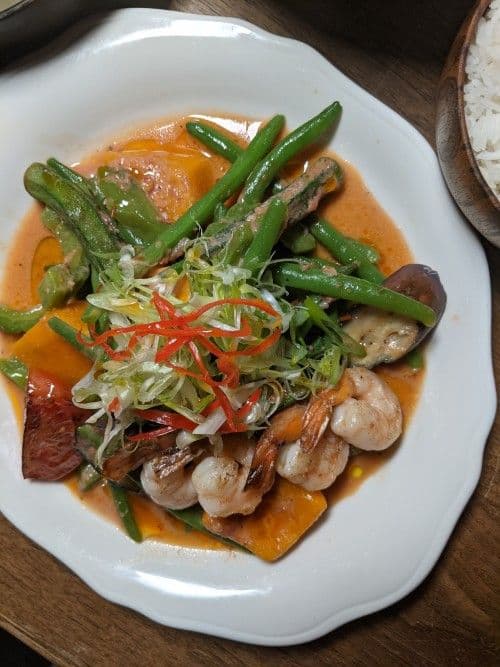 Pinakbet aux crevettes