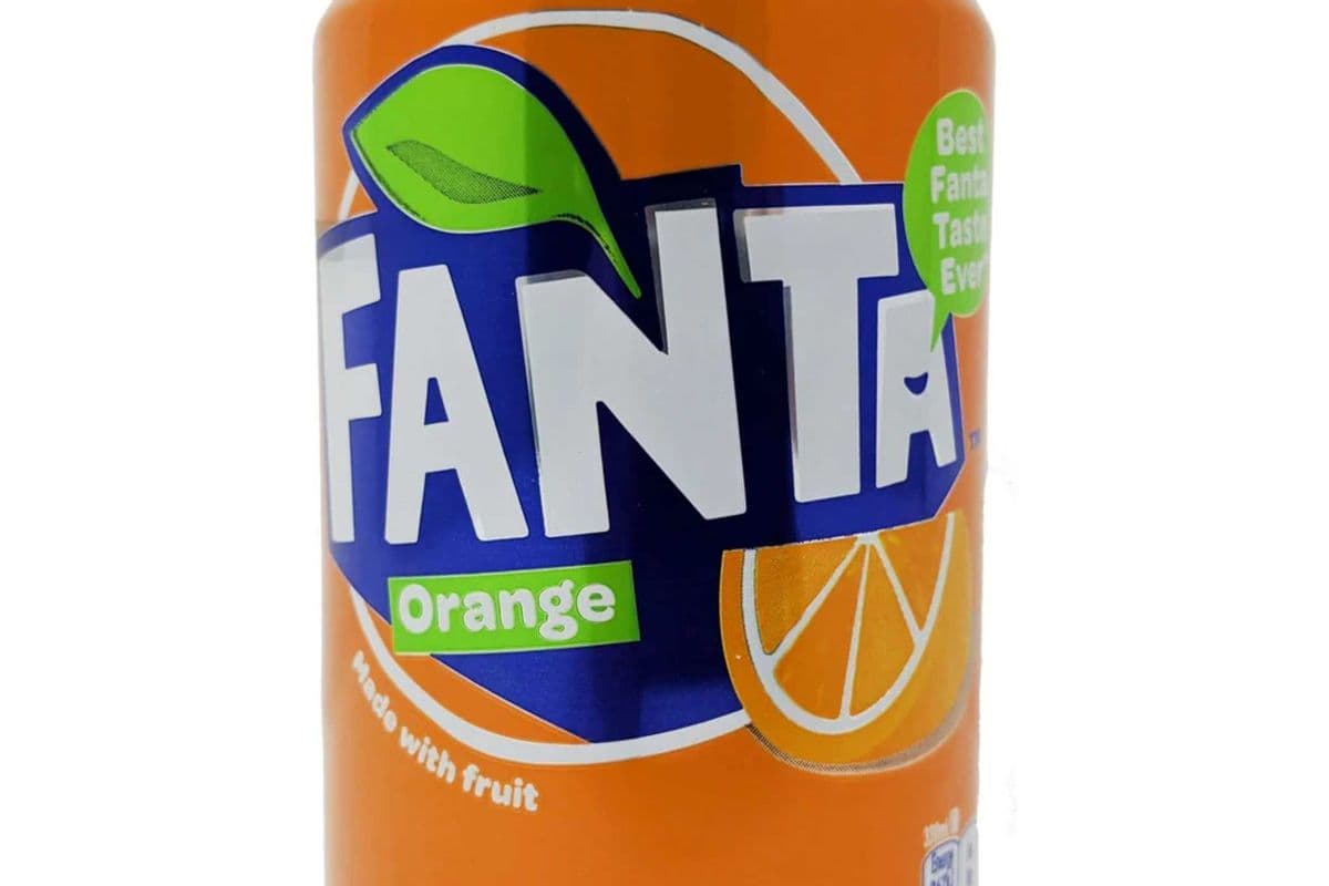 Cans Fanta Orange