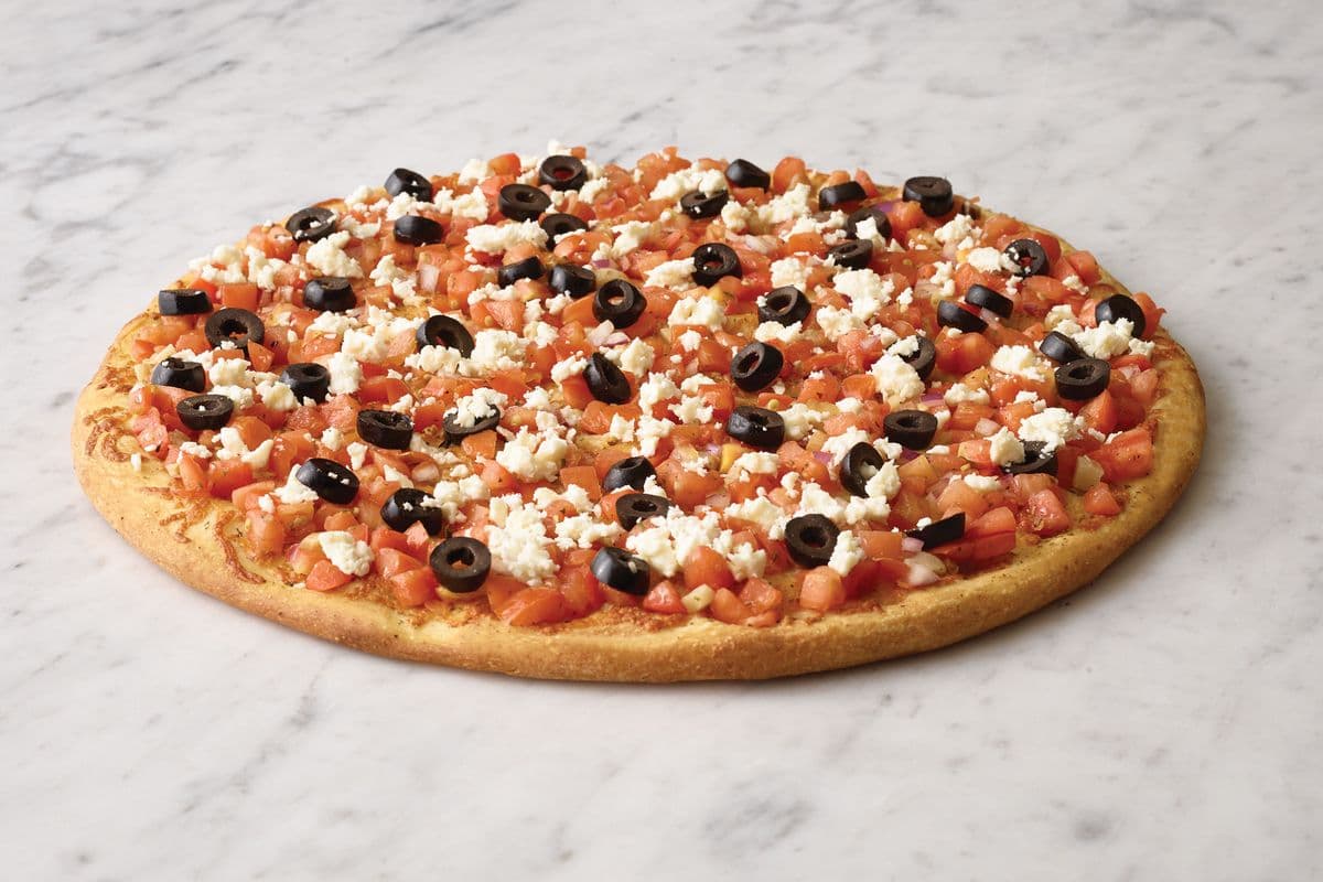 Medium Greek Bruschetta Pizza