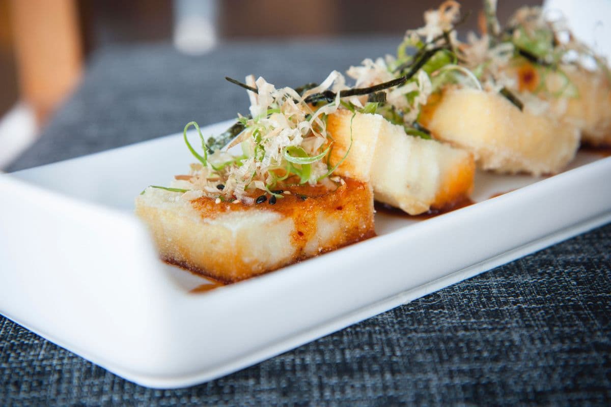 Spicy Agedashi Tofu