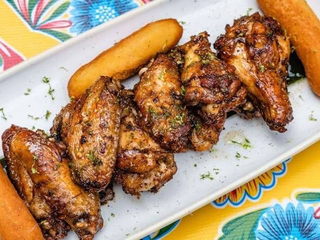 Slow Baked Jerk Wings